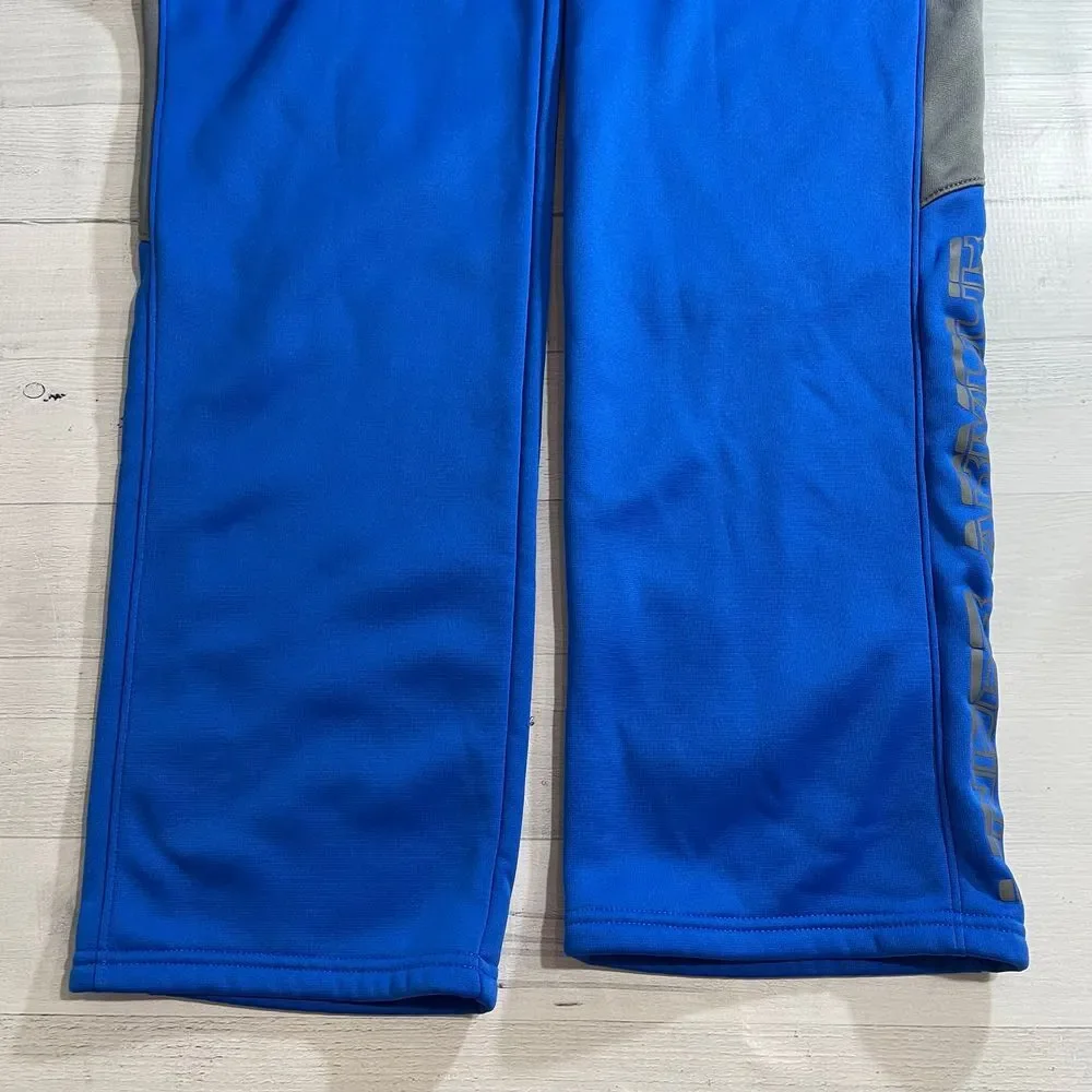 Under Armour boys blue fleece‎ lined pants youth large
